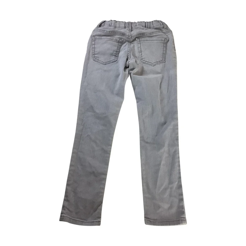 The Children's Place Skinny Jeans Girls Size 8 Gray Super Skinny Denim School
